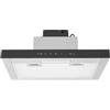 Ciounmb Cappa da cucina, cappa aspirante, 60 cm, in acciaio inox, illuminazione LED, controllo touch e controllo gestuale, sottostruttura o montaggio a parete