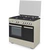 Staylux Cucina Staylux 90X60 Forno elettrico 60 porta bombola 696-S50F BLACK/BEIGE