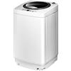 GIANTEX Lavatrice a Carica dall'Alto, 3,5 kg, Mini Lavatrice con Centrifuga, Livello dell'acqua e Modalità d'Utilizzo, 43 x 43 x 75 cm, Bianco