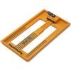 BORA NGX 546001 - Piastra per sega circolare, per tagli dritti, progettata per l'uso con Bora NGX e WTX Clamp Edge System, regolabile per adattarsi alla maggior parte delle seghe circolari