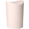 TATAY Pattumiera Standard Facile da Pulire Coperchio Basculante | Pattumiera Casa | Capacità 6 L | Misure 19x19x28 cm | Prodotto in Spagna | Design Compatto e Moderno, Beige