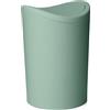 TATAY Pattumiera Standard Facile da Pulire Coperchio Basculante | Pattumiera Casa | Capacità 6 L | Misure 19x19x28 cm | Prodotto in Spagna | Design Compatto e Moderno, Verde