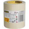 ScotchBlue Scotch Nastro Coprente Classico, Promo Pack - 3 Rotoli da 36 mm x 50 m, Per Pittura e Decorazione Interna, 70% PEFC