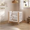 micuna Culla Mini Converbaby Micuna con Materasso e Completo Piumone 90x50 cm Cera Naturale/Bianco