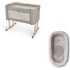 Inglesina Promozione Culla Fianco Letto Welcome Bed + Welcome Pod - Inglesina Morpheus Beige Quiet Beige