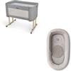 Inglesina Promozione Culla Fianco Letto Welcome Bed + Welcome Pod - Inglesina Baku Grey Quiet Beige