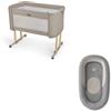 Inglesina Promozione Culla Fianco Letto Welcome Bed + Welcome Pod - Inglesina Morpheus Beige Harmony Grey