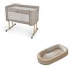 Inglesina Promozione Culla Fianco Letto Welcome Bed + Welcome Pod - Inglesina Morpheus Beige Warm Beige