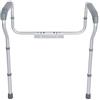 Ejoyous Supporto per alzare il bagno, bracciolo, supporto per WC, telaio per WC regolabile, telai di sicurezza, supporto per WC per anziani, disabili e donne in gravidanza, 135 kg