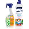 Nuncas Smackia Pretrattante capi bianchi e colorati - 500ml & Biolindo Detersivo Lavatrice Capi Bianchi e Colorati - 1L