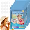 NAVESO 120 Pezzi Adesivi Protezione Solare, Adesivi Rilevazione UV, Promemoria per Protezione Solare, Cerotto Protezione Solare, Patch Raggi UV per Bambini e Adulti