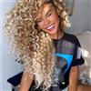 Mscat 8 Pacchetti 18 pollici GoGo Curl Crochet capelli corti ricci all'uncinetto capelli Ombre Beach Curl onda d'acqua profonda torsione all'uncinetto trecce sintetiche treccia estensioni dei capelli
