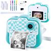 photo_creator Studio Creator Photo Creator Instant - Fotocamera digitale per bambini con stampante integrata, oltre 250 stampe a secco, scheda Micro SD da 4 GB inclusa, ricaricabile, (CLK 004), multicolore, 24,1 x