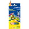 Pelikan Matite Colorate a Sezione Esagonale, Colori Intensi e Lavabili, Legno Certificato FSC, Ideali per la Scuola, per Bambini e Adulti, Astuccio 12 Matite Colori Assortiti
