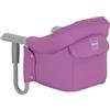 Inglesina Fast, Seggiolino da Tavolo Pieghevole, Rosa (Fucsia), Facile Trasportare, Lavabile, Installazione Sicura, Fino a 15 kg, 35 x 27 42 cm