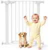 YEAUPE PRO Cancelletto di Sicurezza Per Bambini Senza Fori, 68-73cm, Bianco | Cancelletto per Cani Pressione, Altezza 76 cm, Apertura a Una Mano, Chiusura Automatica, Rampa Accessibile, per Scale e Porte