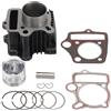 WOOSTAR 47mm Cilindro con Kit Pistone Sostituzione per CRF70 TRX70 XR70 70cc Orizzontale Motore Dirt Pit Bike Cinese ATV Quad