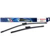 BOSCH Tergicristalli Coppia Spazzole Spazzole Anteriore | Tipo: Spazzole flat blade | Lunghezza 1: 600mm | Lunghezza 2: 400mm 3 397 014 221 Compatibilità con VW Polo Hatchback 6R1, 6C1, AUDI, SKODA