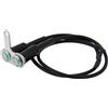 OTOTEC Interruttore A Pulsante Momentaneo ON/OFF In Acciaio Inossidabile Con Montaggio Regolabile 12V A LED Per Manubrio Di Moto Verde