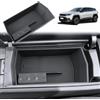 GAFAT Compatibile con Jeep Compass 3 2026 2027 Organizer Console Centrale, Accessori Compass III e-Hybrid Plug-In Elettrico 4xe Bracciolo Vano Portaoggetti, con Portamonete e Tappetino