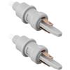 ECSiNG Interruttore Stop Luce Freno Anteriore 2 Pezzi 724997 Compatibile Con YAMAHA XT 125R/125X 2005-2012