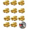 CZlinOduMMX Carburatore Kit Getto Principale Set Ugelli per Carburatore M5 Kit Getto Principale Compatibile Carburetor Main Jet Dimensione 75-78-80-82-85-88-90-92-95-98 -100-102 per Scooter Moto