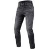 REV'IT! Revit Kai Skinny Jeans da moto, grigio, 31/30
