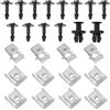 OTOTEC 26 Pezzi Kit Di Viti Di Fissaggio Per Clip Di Fissaggio Del Motore Sotto Il Motore Compatibile Con AUDI A4 B8 2008-2017 Q5 2008-2018 A5 2008-2012