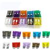 TopHomer Fusibili a lama assortita per auto, 10 tipi di fusibili per auto, con custodia (2A, 3A, 5A, 7,5A, 10A, 15A, 20A, 25A, 30A, 35A)