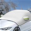 Dyiouxin Copertura Parabrezza Auto,Copri Parabrezza Auto Inverno, Antineve,Antipolvere,Antighiaccio,Pieghevole,per neve, gelo, sole, polvere
