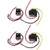 OTOTEC 4x Spina Per Cablaggio Di Riparazione Lampadine Fari H4 H7 12/24 V Per Sostituzione Portalampada Fari Auto
