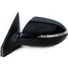 LIANGBAOS Specchio Retrovisore Esterni Per Auto Per KIA Per Sportage R 2011-2016 Retrovisore Esterno Specchietto Retrovisore Laterale Gruppo Specchietto Retrovisore 5/7/9 Pin(5pin Left Black)