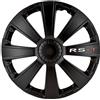 AUTO-STYLE AutoStyle RST 15 Nero Set Copricerchio Rs-T 15 Nero, 4 pezzi