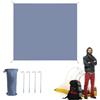gifyym Telo impermeabile per tenda da campeggio, 210 x 210 cm | Tessuto Oxford spesso resistente all'usura, ad alta valutazione, parasole multiuso, per escursioni all'aperto e