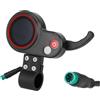 Lastdaytime per kugoo M4 Pro Scooter Instrument Panel 113g Luce per kugoo | Mostra velocità, marcia, potenza, modalità; chiara lettura a LED per una guida sicura di giorno o di notte
