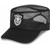 LeeQinersw Cappello Traspirante Uomo Cappellino Berretto Visiera Rete con Emblema per Personale di Tessitura Robusta Resistente all'Uso, Tutta Rete