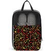 Hixingo Borsa Scarpe Viaggio con Zip (Geometria 3,35x24x10cm) | Custodia Scarpe, Leggero. Protegge i Bagagli. Perfetto per Viaggi, Palestra, Escursionismo e Riporre Scarpe.