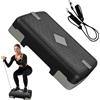Générique Step Fitness Piattaforma di allenamento portatile con bande | Piattaforma di fitness al coperto per adulti uomini, uso domestico, fitness, palestra, esercizi presso