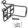 Caswynlife Per Mountain Bike Front Rack Lega di Alluminio 800g Heavy Duty Cargo Shelf | Costruzione in lega di alluminio, lunghezza 21,5 cm, distribuzione dello stress trapezoidale, adatta per mountain bike