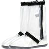 Generic Copriscarpe impermeabile, 40 x 26 x 10 cm, S-XXL | Scarpe antipioggia con cerniera, antiscivolo e riutilizzabili, per bicicletta, attività all'aperto e pendolari.