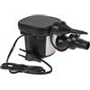 HANABASS Pompa ad Aria Elettrica per Gonfiabili, 150w, Abs, Nero, Eu | Sgonfiaggio Rapido, Riduzione del Rumore, Tre Ugelli Inclusi, per Divani e Letti Gonfiabili All'aperto