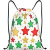 Zelinge Zaino con coulisse, borsa da palestra, Gatto floreale colorato, S | Borsa Yoga Danza