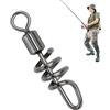 Generic Tubetti da pesca & Snap,Punte per la pesca Molle da pesca ad alta | Mulinelli da pesca in acciaio inossidabile per acqua dolce di mare