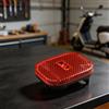 Risveglio Copertura fanale posteriore per Segway per Ninebot per Max G2 | Scooter, per alloggiamento luce freno rosso e base inferiore, plastica resistente all'usura per parte di ricambio con fori