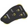 TQUXNGA 4 Wheel Baseball Arbitro Clickers Handheld Softball Game Counter | Pratico indicatore di ricambio per arbitro, impugnatura comoda, per uscite e inning, facile da usare