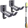 Reikuxa Porta snowboard, Appendiabiti per snowboard Portatavole da surf con | Montaggio a parete Soluzione organizer per spazio di archiviazione per casa, appartamento, garage, negozio