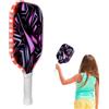 Générique Racchette Pickleball in Fibra di Vetro Impugnatura Confortevole Antiscivolo | Racchetta Pickleball Accessori E Forniture Per Esterni Notturne Per Le Donne Dado