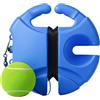 Generisch Set per allenamento da tennis, in PE, 21 cm, portatile | Tennis Trainer Rebound per allenamenti di esercizi, giochi solari, esercizi, condizionamento, riscaldamento