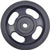 NEXAVKPR Puleggia con cuscinetto da 100 mm per attrezzature da palestra | Bobina di corda metallica in nylon per funi palestra attrezzature fitness macchina cavo e puleggia accessorio
