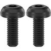 TQUXNGA Portabottiglie a vite per bici da strada, 2 pezzi | Bulloni a testa cilindrica Viti per Biciclette Porta Bottiglia d'acqua M5x12mm Accessori Parte Bici